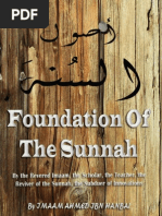 Foundation of The Sunnah by Imam Ahmed Ibn Hanbal PDF