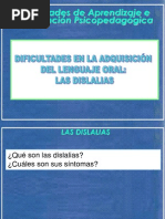 Dislalias