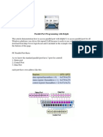 Parallel Port Programming With Delphi