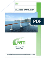 RM E Balanced Cantilever AASHTO