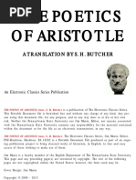 Aristotle Poetics