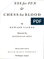 Edward Lasker - Chess For Fun & Chess For Blood (1st Edition, 1942)