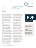 Dell SonicWALL SuperMassive Firewall Series Data Sheet NEM Technology