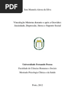 Vínculação Materna Durante e Após A Gravidez