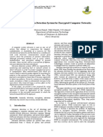 A Proposed Intrusion Detection System For Encrypted Computer Networks