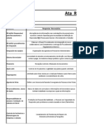 Modelo de Ata de Reunião No Excel