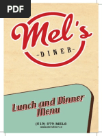 1242 Mels Lunch and Dinner Menu Pages