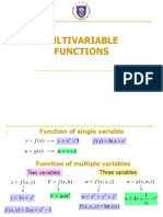 1.multivariable Functions