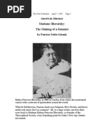 Madame Blavatsky The Making of A Satanist