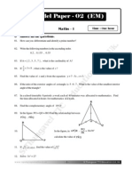 LT D, U K.: Model Paper - 02 (EM)