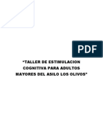 Taller de Estimulacion Cognitiva 3 Edad