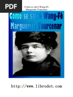 Cómo Se Salvó Wang Fo - Margueritte Yourcenar