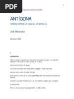 Antígona (José Watanabe)