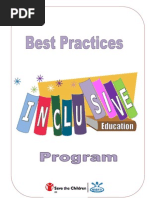 Best Practices of Inclusive Education