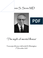 Thomas Szasz The Myth of Mental Illness