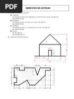 Ejercicios de Autocad