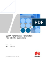 CDMA Performance Parameters (1X) V3.3 For Customers