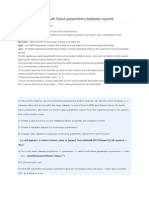 Passing Multiple Parameters in SSRS