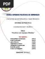 Informe Practica Equipos Inalambricos