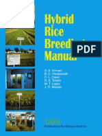 Hybrid Rice Breeding Manual