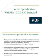 Srs Ieee 830 Standard