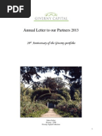 Giverny Capital Annual Letter 2013