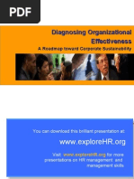 Diagnosing Organizational Effectiveness