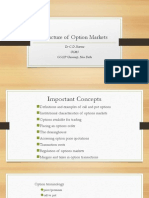 Options Market Structure