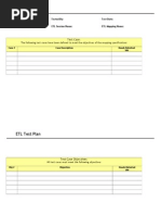 Informatica Test Plan