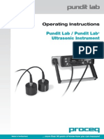 Ultrasonic Pulse Velocity Manual