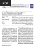 Microporous and Mesoporous Materials: Xuan Hoan Vu, Norbert Steinfeldt, Udo Armbruster, Andreas Martin