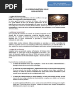 El Sistema Solar y Los Planetas - 1ero Sec