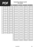 Answers IKMC 2012