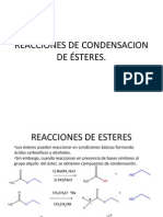 Reacciones de Condensacion