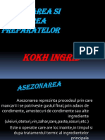 Asezonarea Si Decorarea Preparatelor