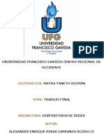 Universidad Francisco Gavidia Centro Regional de Occidente Redes-Final-Respalod