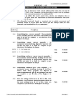 Building Works - Dismantaling & Demolishing