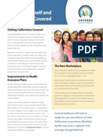 Covered California Getting Covered Fact Sheet English