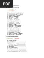 Present Simple and Adverbs of Frequency