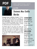 Doimnic Mac Giolla Bhríde: Concert