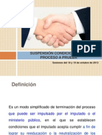 Suspensión Condicional