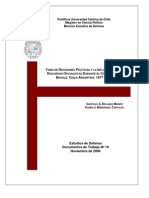 Toma de Decisiones Políticas y La Influencia de Los Discursos Oficialistas Durante El Conflicto Del Beagle. Chile-Argentina, 1977-1979