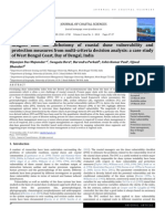 Insights Into The Dichotomy of Coastal Dune Vulnerability and Protection Measures From Multi-Criteria Decision Analysis: A Case Study of West Bengal Coast, Bay of Bengal, India