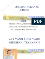 Pelan Tindakan Menangani Stress