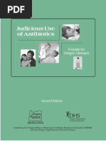 Judicious Use of Antibiotics: A Guide For Oregon Clinicians