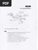 Prepositions Exercices 1 - 3