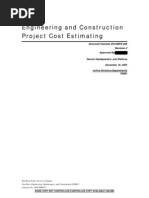 Engineering and Construction Project Cost Estimating