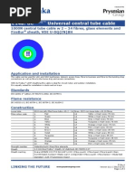 Draka - Ucfibre Io CT D Da LSHF 1.0kn 24 Mm51 (24 Fibre MM Om2)