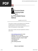 Itto Morita - Practical Butoh Training Guide 2011