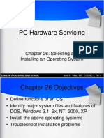 C26 Selecting and Installing An Operating System